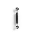 Meloenbolletjeslepel Dubbel, Hendi, ø 22-25 Mm, Zwart, (l)165mm