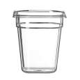 Container GN 1/6 Polycarbonaat, Hendi, Profi Line, GN 1/6, 3,4L, Transparant, 176x162x(h)200mm