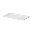 Deksel Voor GN Containers Wit Polycarbonaat, Hendi, GN 1/4, Wit, 265x162mm