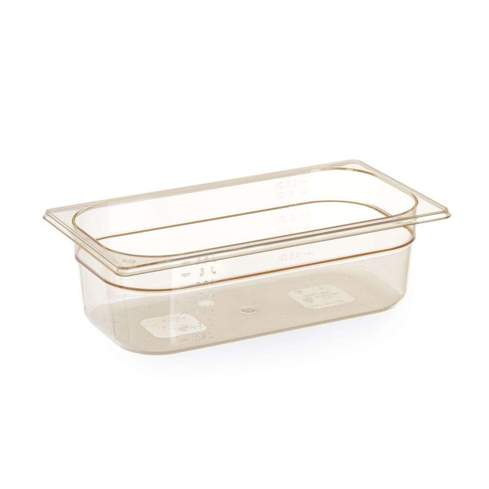 Container GN 1/3 Hoge Temperatuur Bestendigheid, Hendi, GN 1/3, 5,5L, Transparant, 325x176x(h)150mm