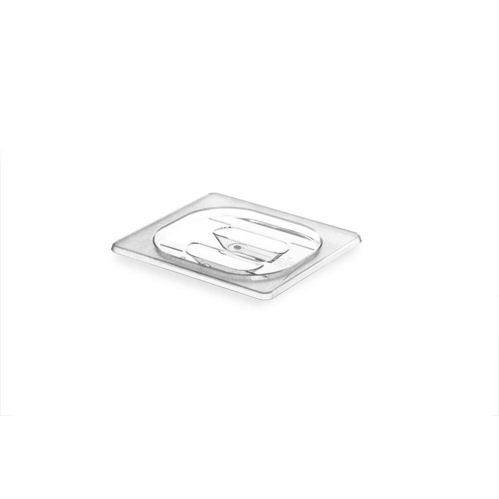 Deksel Voor GN Containers Tritan, Hendi, GN 1/6, Transparant, 176x162mm