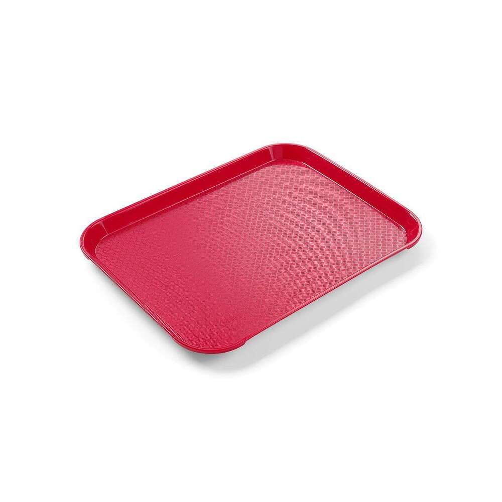 Fastfood Dienbladen Small, Hendi, Rood, 265x345x(h)20mm