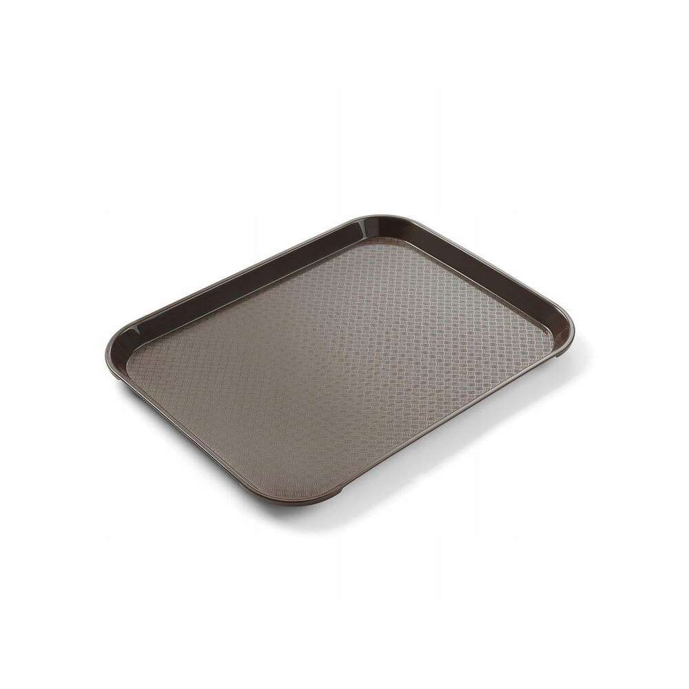 Fastfood Dienbladen Small, Hendi, Bruin, 265x345x(h)20mm