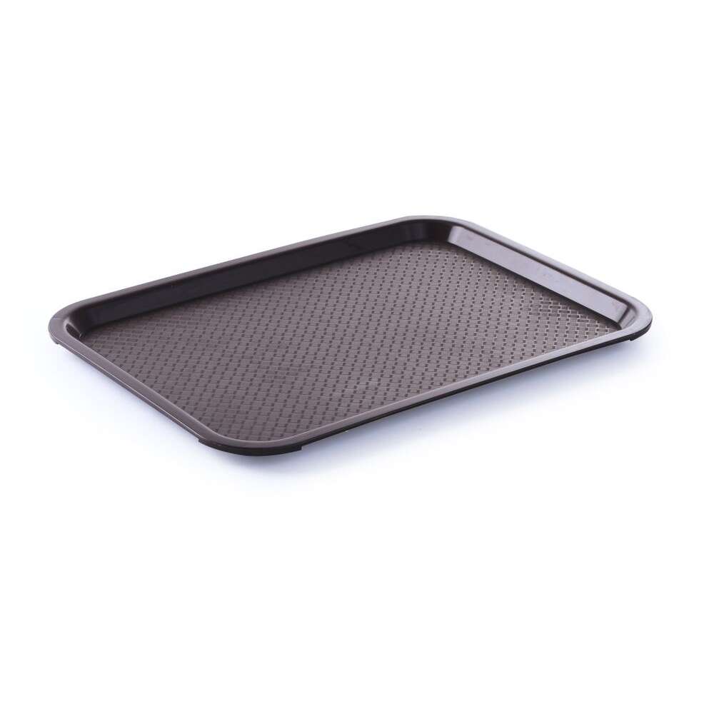 Fastfood Dienbladen Medium, Hendi, Bruin, 305x415x(h)20mm
