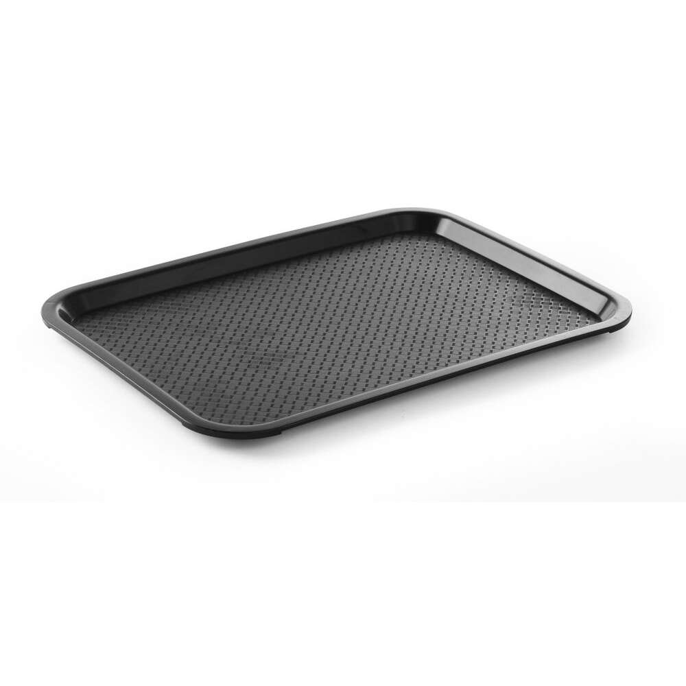 Fastfood Dienbladen Medium, Hendi, Zwart, 305x415x(h)20mm