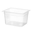 Container GN 1/2 Polypropyleen, Hendi, Profi Line, GN 1/2, 12,5L, Transparant, 325x265x(h)200mm