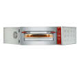 Diamond Hoek Pizza Oven | 400v | 8x Ø350mm | Stapelbaar | 1445x1639x430mm