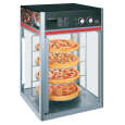 Diamond Warmhoudvitrine | Tafelmodel | 4 Draaiende Roosters | 492x530x727(h)mm