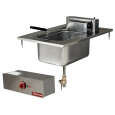 Diamond Elektrische | Friteuse | Inbouw | 10L | 400v | 400x600mm