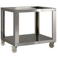 Imitatie RVS Steun Gl6/33, Wielen, 2 Met Rem