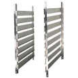Dienbladenstruktuur GN 1/1 8 Niveaus, Onderstel Oven Combismart