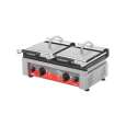 UNNI-COOKING Contact-/Paninigrill | FAST GRILL | Dubbel | Gietijzer Oppervlak | 50°C/300°C | 3kW | 230V | 560x440x300mm