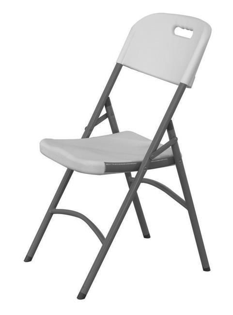 Catering Stoel, Hendi, Max. Belasting 180 Kg., Wit, 540x440x(h)840mm - Afbeelding 3