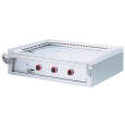Diamond Teppanyaki | Gasplaat | 3 Zones | 1440x770x450mm