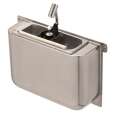 Ijslepel Spoelbak Met Ijslepeldouche 410x120x270  Met Waterafvoergat, Wateraansluiting En Standpijp