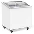 Vrieskist Met Glasdeksel 198L -18/-24°c | 767x659x879mm