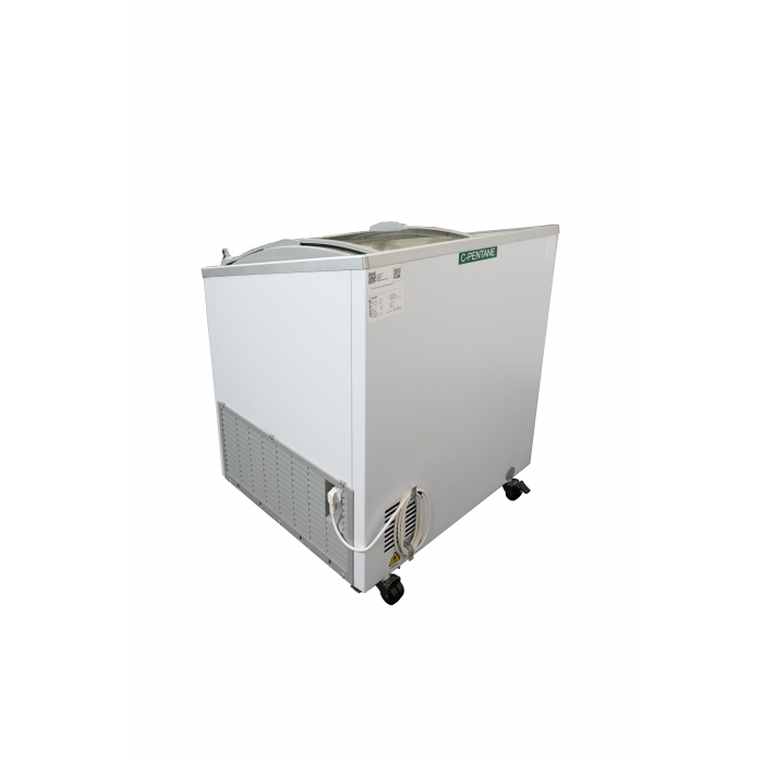 Vrieskist Met Glasdeksel 198L -18/-24°c | 767x659x879mm - Afbeelding 3