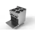 Unni-cooking |  Elektrische Fornuis Met Oven 4 Kookpunten | (400v) + 4kw | 700x700x850