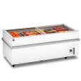 Diamond Supermarkt Vrieskist | 900L | Wit | Geforceerd | Schuifdeksels | 2050x960x780mm