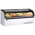 Diamond Supermarkt Vrieskist | 712L | Wit/zwart | Geforceerd | Schuifdeksels | 2000x940x880mm