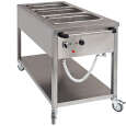 Diverso By Diamond Bain Marie Wagen | 3x 1/1 GN | 0°c/90°c | 230v | Aftapkraan | 1240x660x870mm