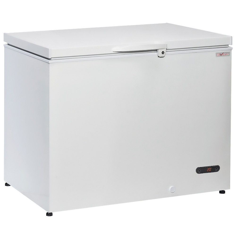 Koel-/vrieskist | Wit | 302L | -18°c/+10°c | Statisch | Klapdeksel | 1035x750x850mm