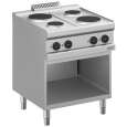 Diverso By Diamond Fornuis | 4 Kookpunten | 400v | Open Onderkast | 700x700x850mm