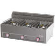 Diverso by Diamond Fornuis | COOKING LINE 600 | Gas | 3 Branders 3x 8kW | Waakvlam | 990x600x290/435mm