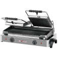 Diverso By Diamond Paninigrill | Dubbel | Gegroefd Oppervlak Gietijzer | 230v | 620x435x240mm