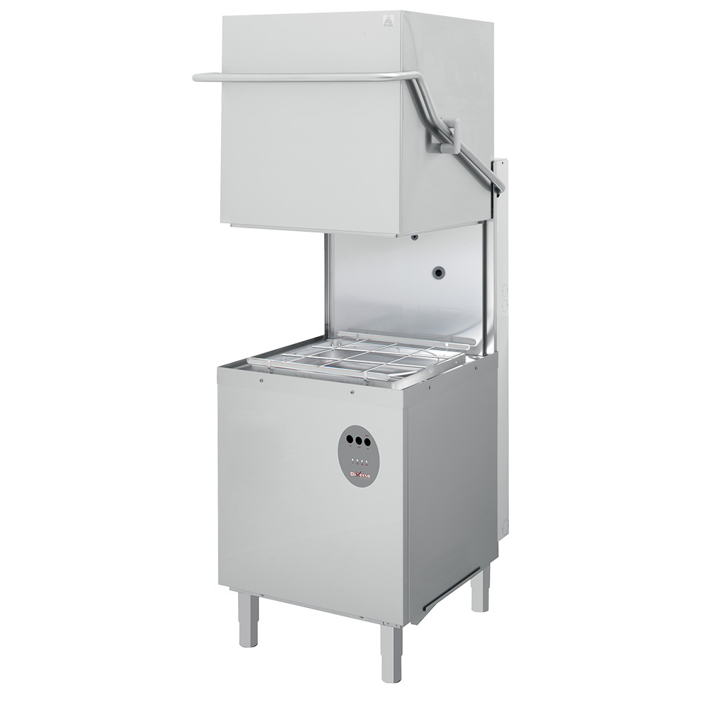 Diverso by Diamond Doorschuifvaatwasser | Mand 500x500 | Zeeppomp | Naglanspomp | 400V | 6.5kW | 635x745x1480/1960mm