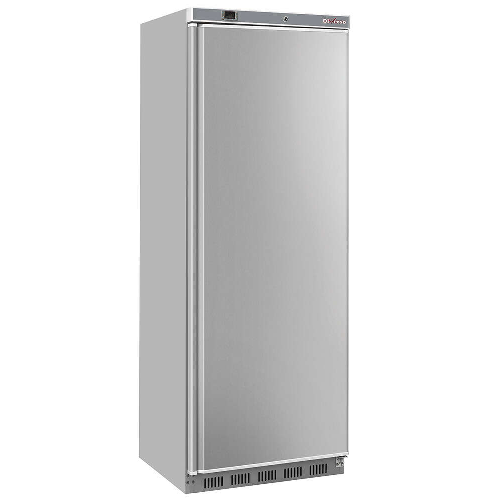 Diverso by Diamond Koelkast | 400L | RVS | +2°C/+10°C | Statisch + Ventilator | Wielen | 600x685x1890mm