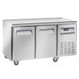 Diverso By Diamond Vrieswerkbank | 169L | 2 Deuren 1/1 GN | Geforceerd | Wielen | 1350x700x850mm