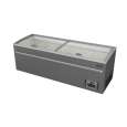 Combisteel Supermarkt Vrieskist Grijs | 1040L | -22/-18°c | 2500x850x870mm