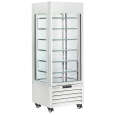 Diamond Vriesvitrine | EXALTA | 440L | Wit | -15°C/-22°C | Statisch | 7 Niveaus | Wielen | 700x650x1900mm