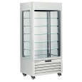 Diamond Koel-/vriesvitrine | 600L | Wit | -22°C/+5°C | Geforceerde koeling | 6 Niveaus | Wielen | 900x650x1900mm