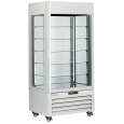 Diamond Gebaksvitrine | 600L | Wit | Geforceerd | 6 Niveaus | Wielen | 900x650x1900mm