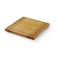 Eiken serveerplank, HENDI, 270x270x(H)20mm