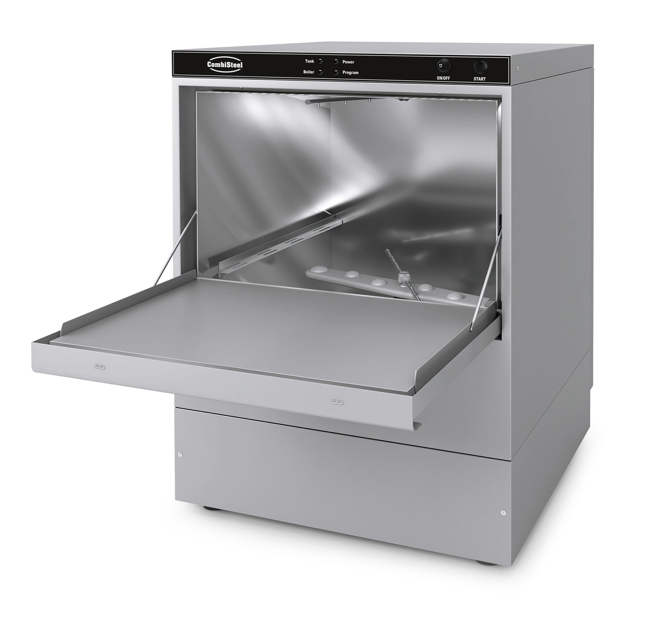 Combisteel Vaatwasser | 500x500mm | Naglanspomp | 3.6kW | 230V | 572x616x833mm - Afbeelding 2