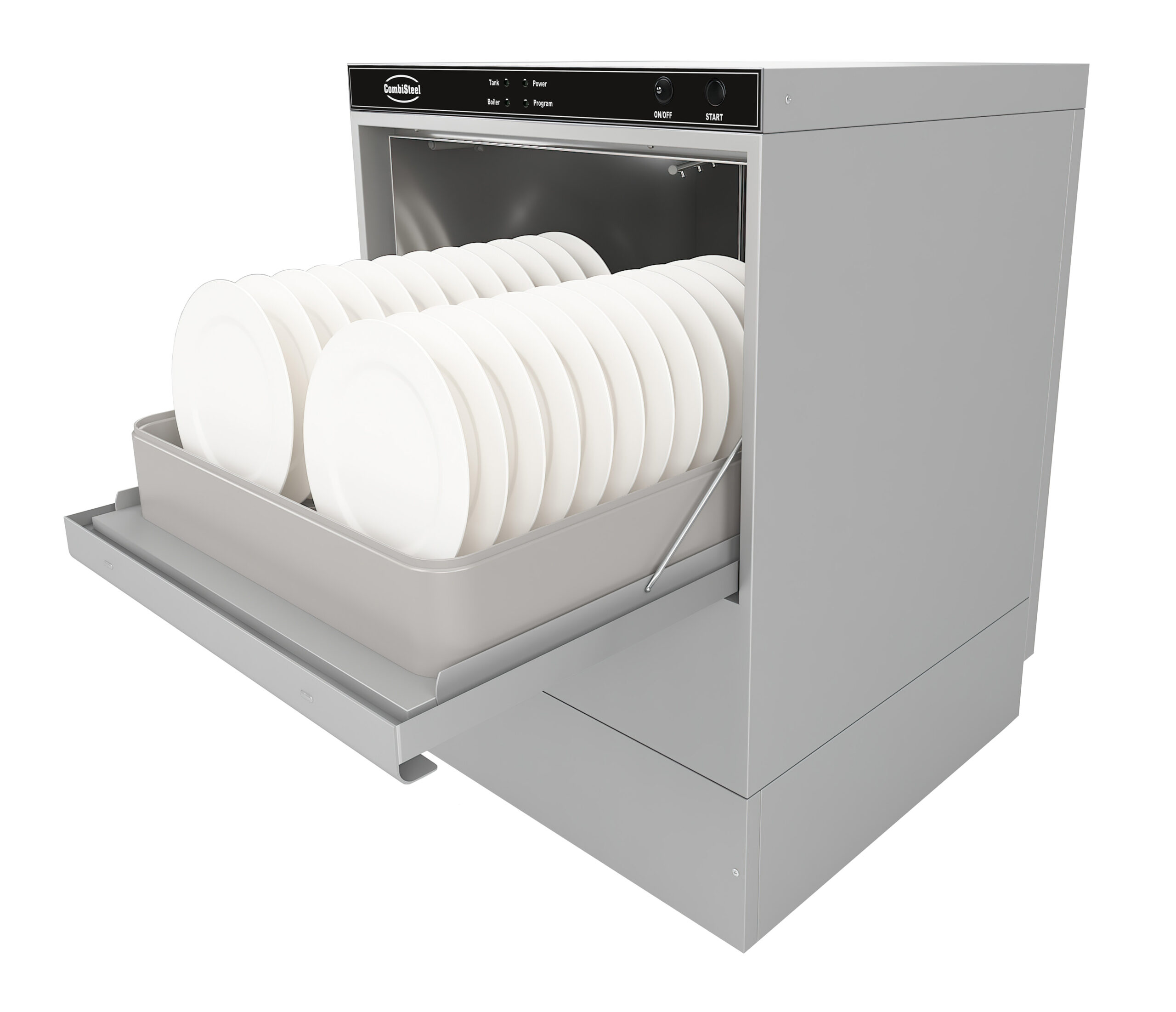 Combisteel Vaatwasser | 500x500mm | Naglanspomp | 3.6kW | 230V | 572x616x833mm - Afbeelding 4