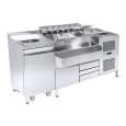 CombiSteel Gekoelde Cocktail Bar Station | RVS | 230V