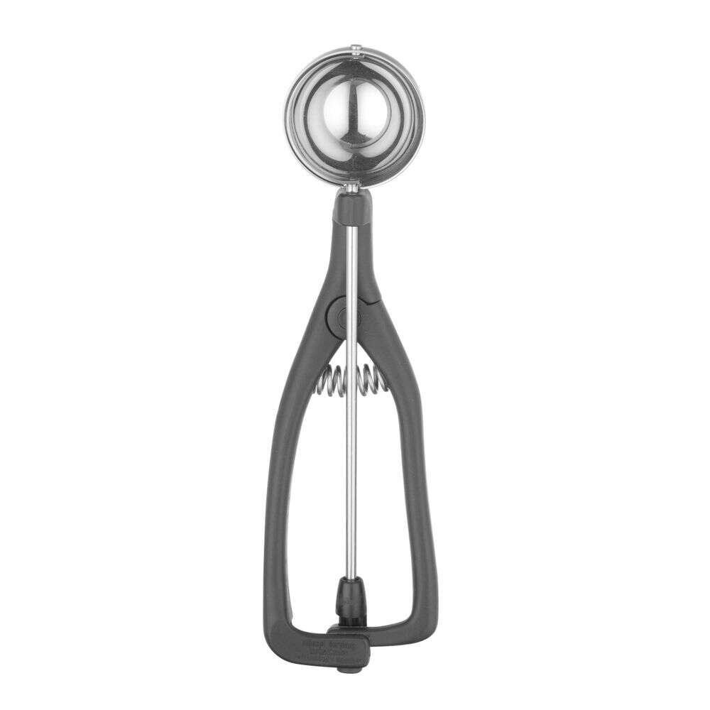 Portioneerlepel voor linkshandigen, Stöckel, 1/40, Zwart, 45x(H)mm