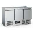 Ecofrost Koelwerkbank | 400L | 3 Deuren | Statisch + Ventilator | 1365x700x876mm
