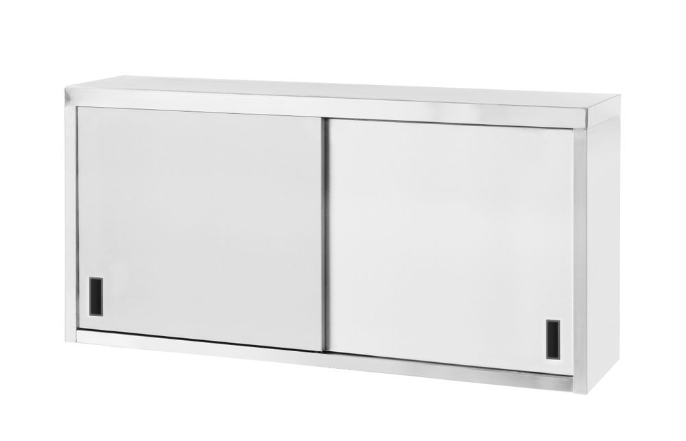 Hangkast Met Schuifdeuren - Gelast, Diepte: 400 Mm, Hendi, Profi Line, 1000x400x(h)600mm - Afbeelding 2