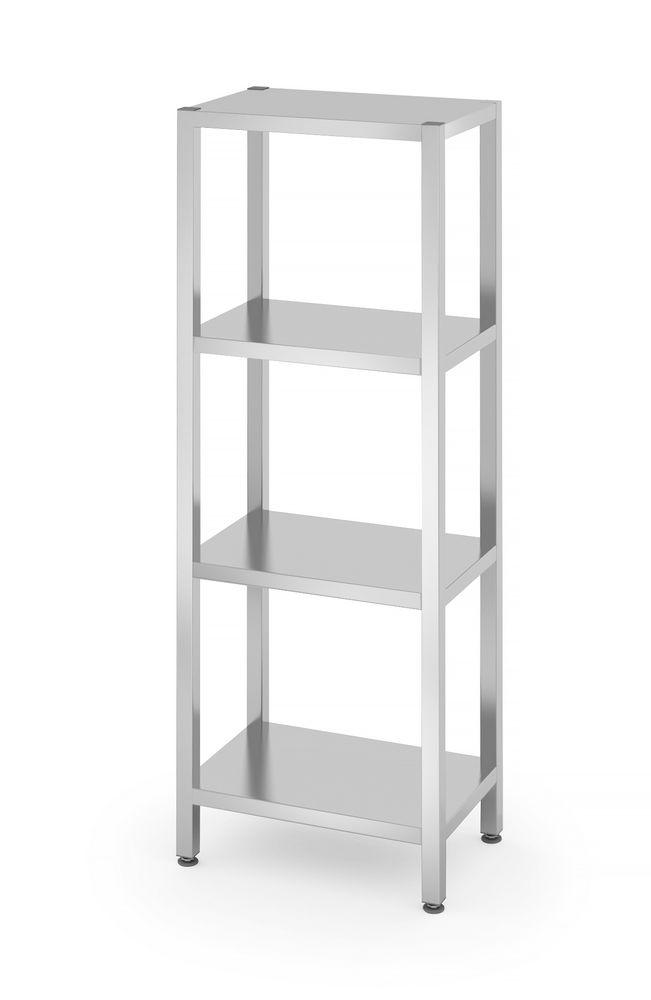 Opbergrek Met 4 Planken, Hendi, Kitchen Line, 600x400x(h)1800mm - Afbeelding 2