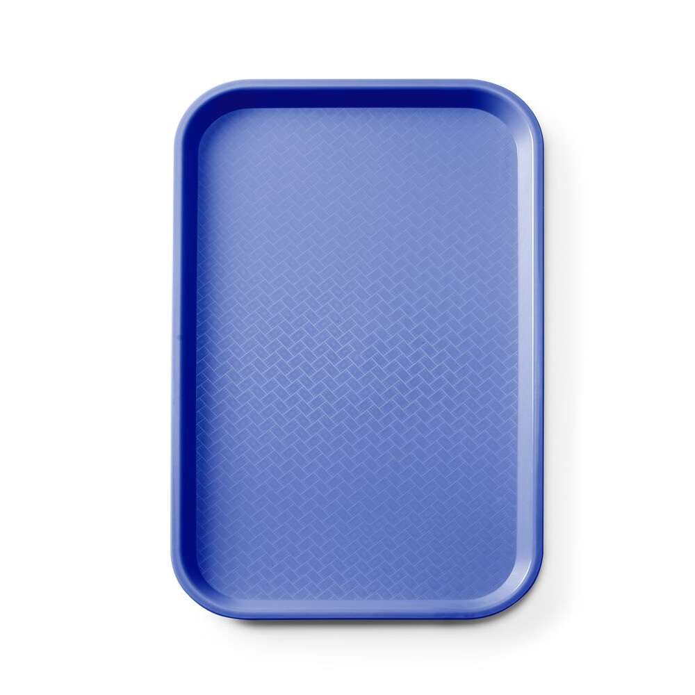 Fastfooddienblad polypropyleen GN 1/1, AmerBox, GN 1/1, Blauw, 530x325x(H)20mm