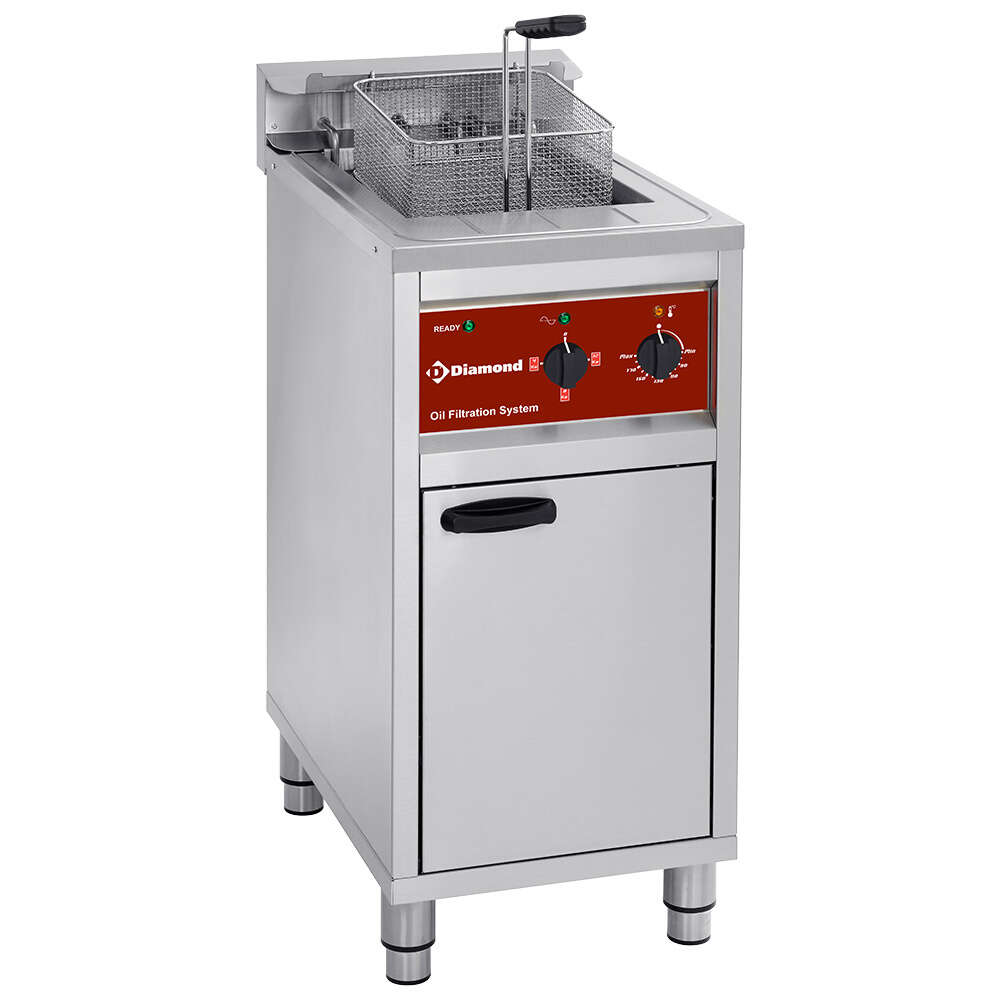 Diamond Friteuse | FRYERS LINE PLUS | 16L | 400V | Aftapkraan | 400x700x980mm