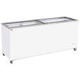 Diamond Vrieskist | 672L | Wit | -15°C/-23°C | Statisch | Schuifdeksels | 2050x635x890mm