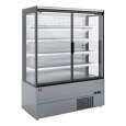 Diamond Wandkoeling | IMOLA LINE | RVS/Grijs | -1°C/+5°C | Statisch + Ventilator | Draaideuren | 1510x665x1920mm
