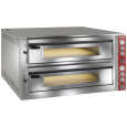 Diamond Pizzaoven | 2x 9 Pizza's Ø350mm | 50°C/450°C | 400V | Stapelbaar | 1390x1225x730mm