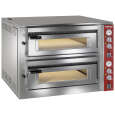Diamond Pizzaoven | Elektrisch | 2x 4 Ø350mm | 400V | Stapelbaar | 1060x875x730mm